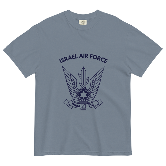 Israel Air-Force women's  garment-dyed heavyweight t-shirt