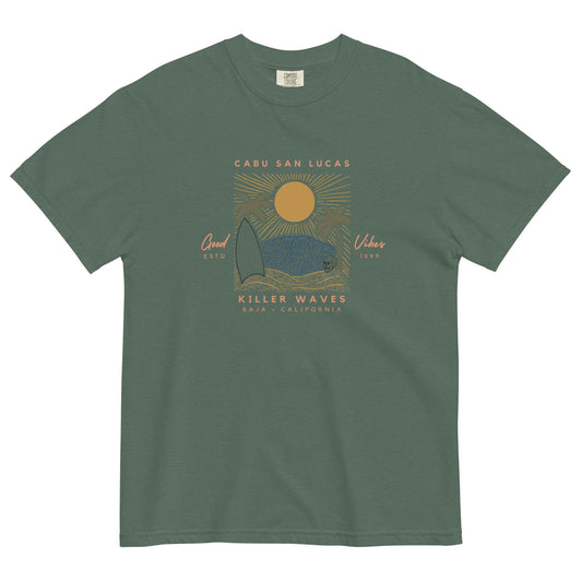 Cabu San Lucas Men garment-dyed heavyweight t-shirt