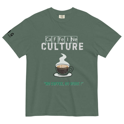 Caffeine  Culture men garment-dyed heavyweight t-shirt