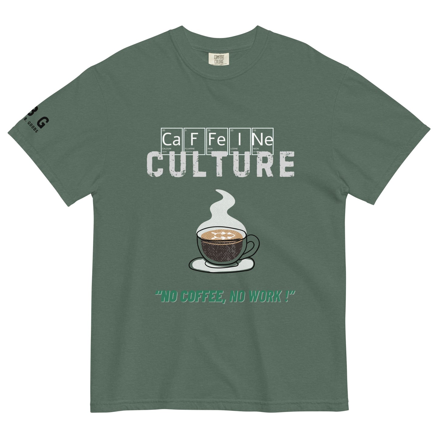 Caffeine  Culture women's garment-dyed heavyweight t-shirt