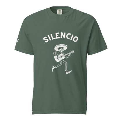 Silencio womens garment-dyed heavyweight t-shirt