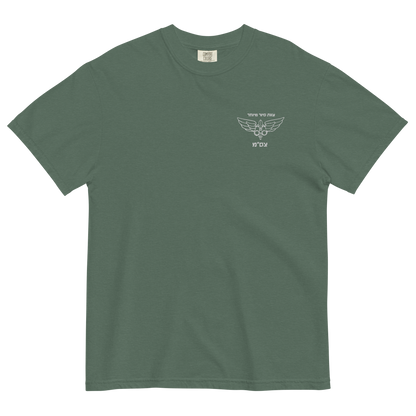 Tzsam - Combat Intelligence garment-dyed heavyweight t-shirt