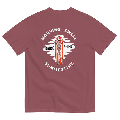 Morning Swell women's garment-dyed heavyweight t-shirt