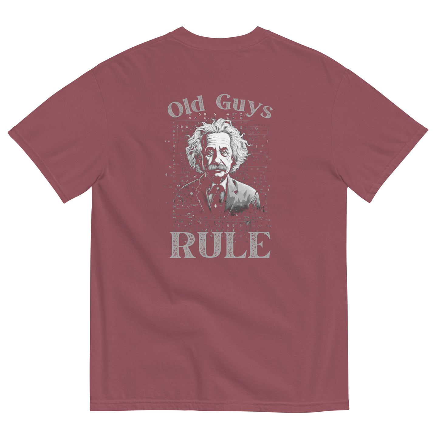 Old Guys Rule garment-dyed heavyweight t-shirt