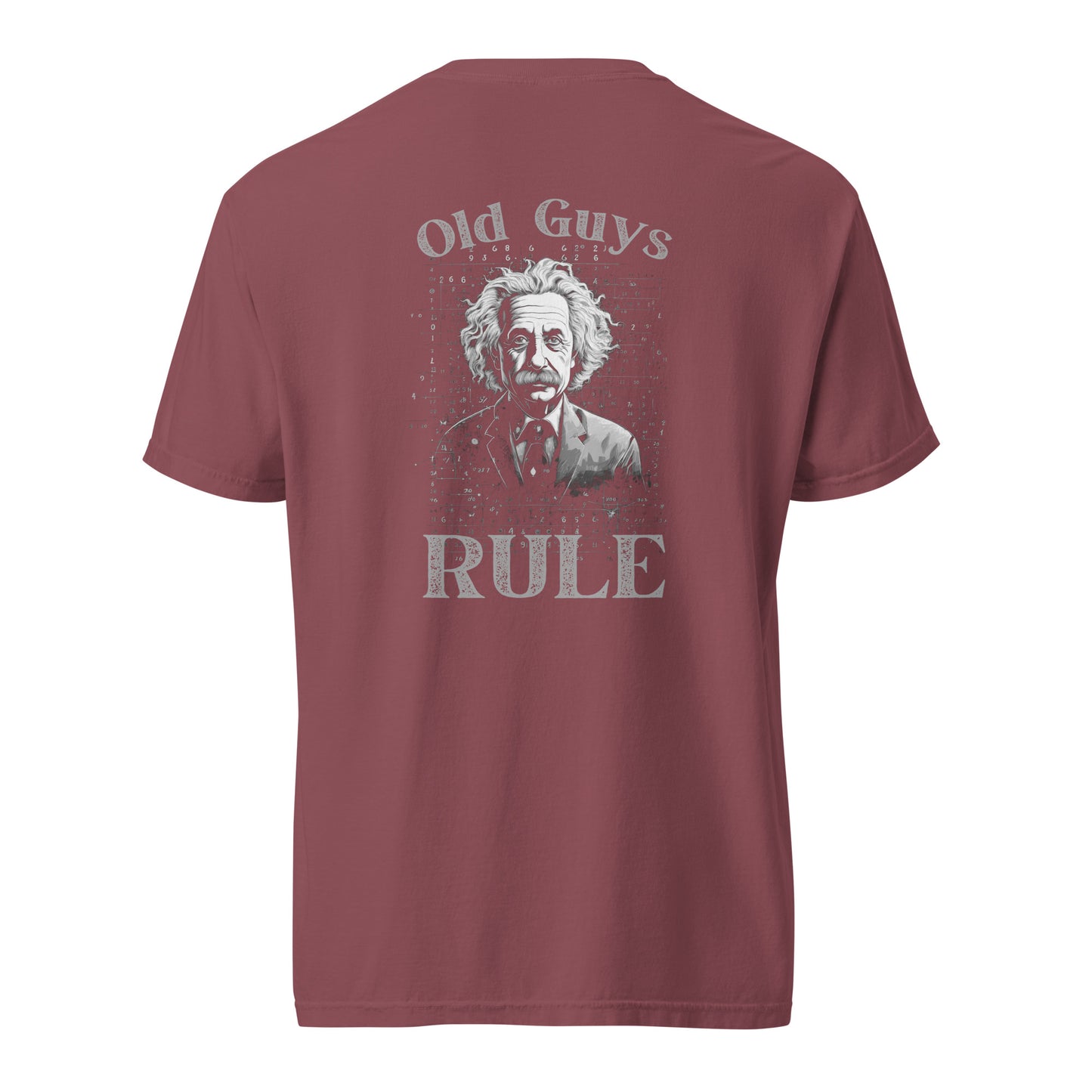 Old Guys Rule garment-dyed heavyweight t-shirt