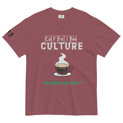 Caffeine  Culture men garment-dyed heavyweight t-shirt