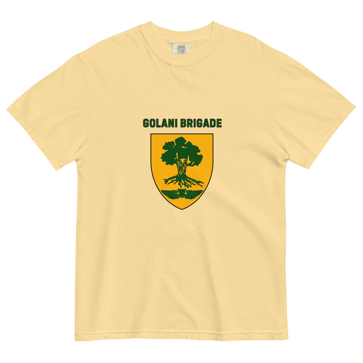 Golani Brigade men's garment-dyed heavyweight t-shirt