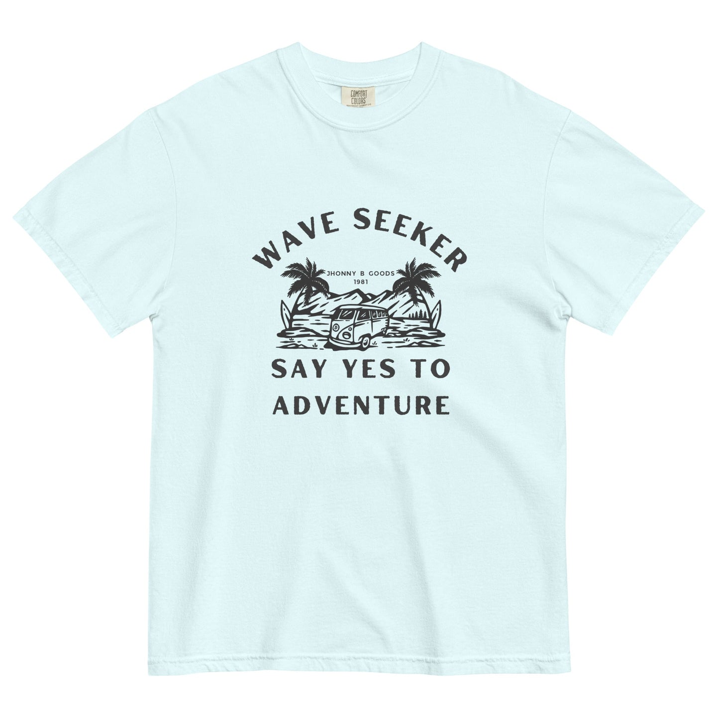 Wave Seeker women garment-dyed heavyweight t-shirt