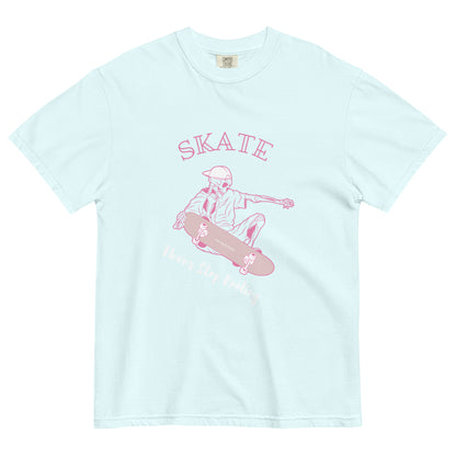 Skating Never Stop Roling Unisex garment-dyed heavyweight t-shirt