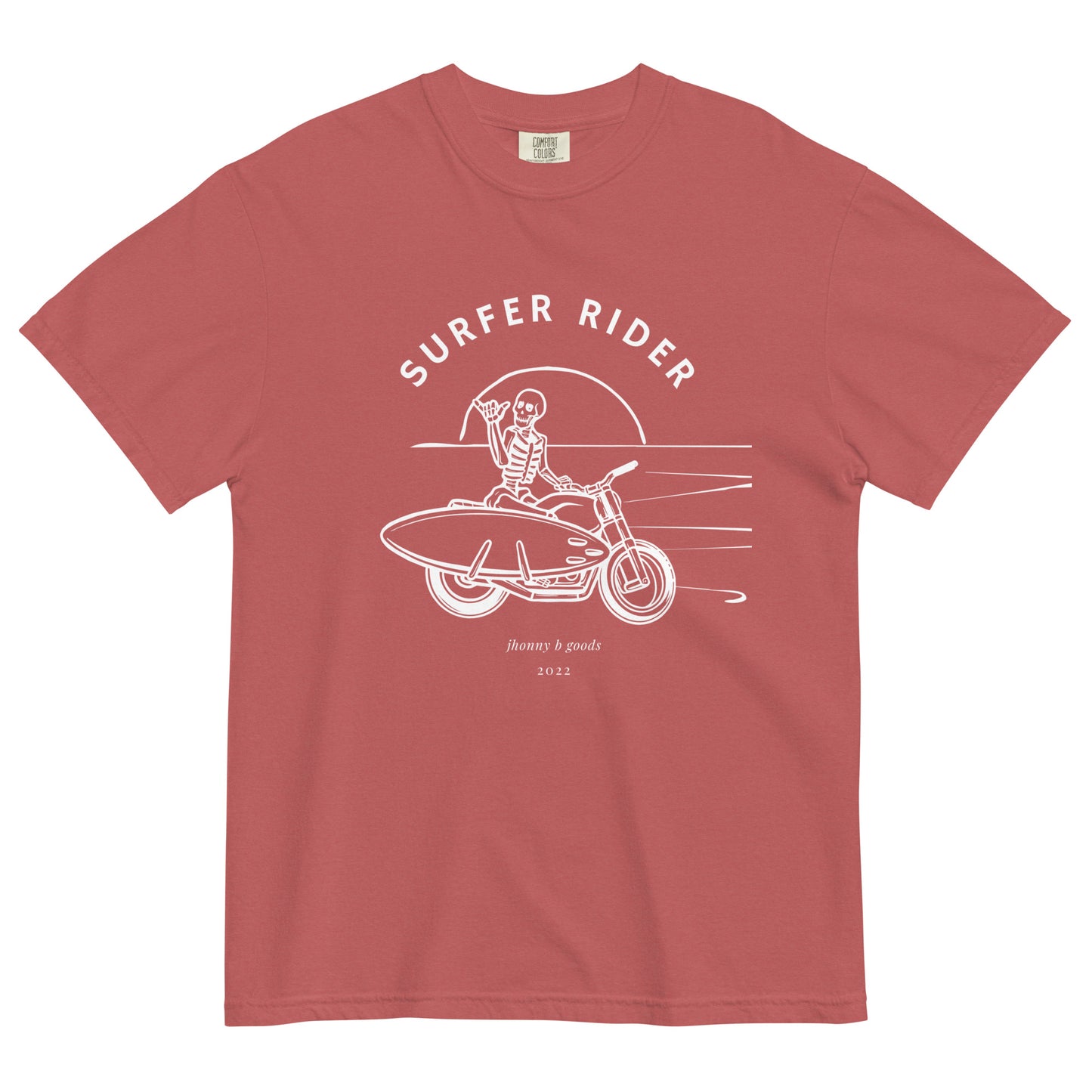 Surfer Rider men garment-dyed heavyweight t-shirt