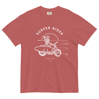 Surfer Rider men garment-dyed heavyweight t-shirt