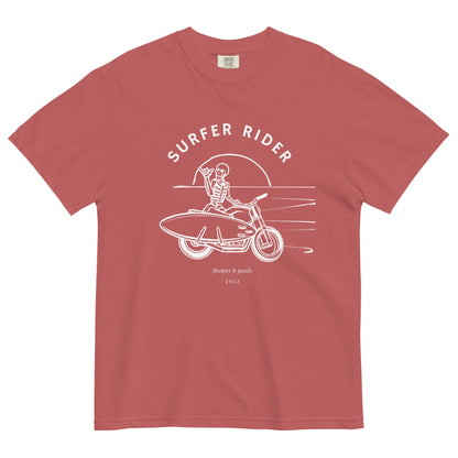 Surfer Rider women's garment-dyed heavyweight t-shirt