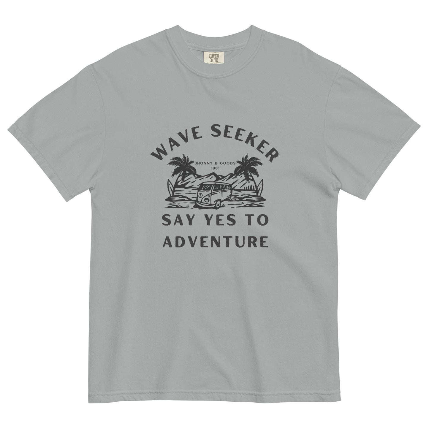 Wave Seeker Men garment-dyed heavyweight t-shirt