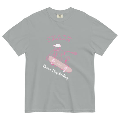 Skating Never Stop Roling Unisex garment-dyed heavyweight t-shirt