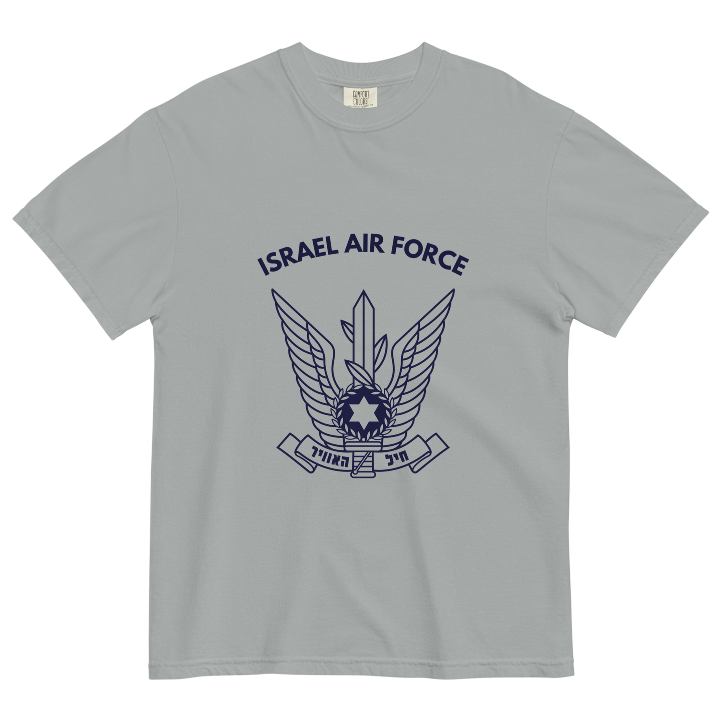 Israel Air-Force women's  garment-dyed heavyweight t-shirt