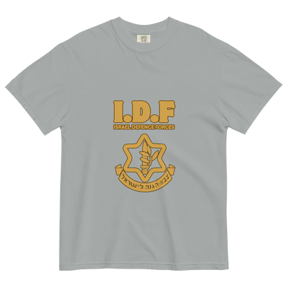 Vintage IDF logo women's garment-dyed heavyweight t-shirt