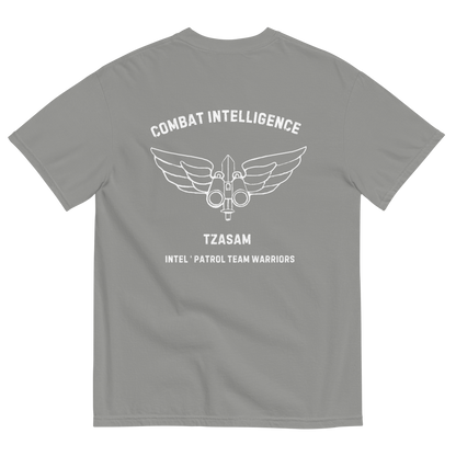 Tzsam - Combat Intelligence garment-dyed heavyweight t-shirt