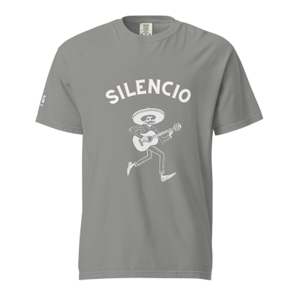 Silencio Unisex garment-dyed heavyweight t-shirt