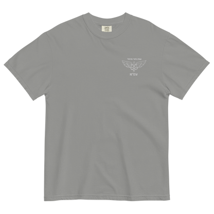 Tzsam - Combat Intelligence garment-dyed heavyweight t-shirt