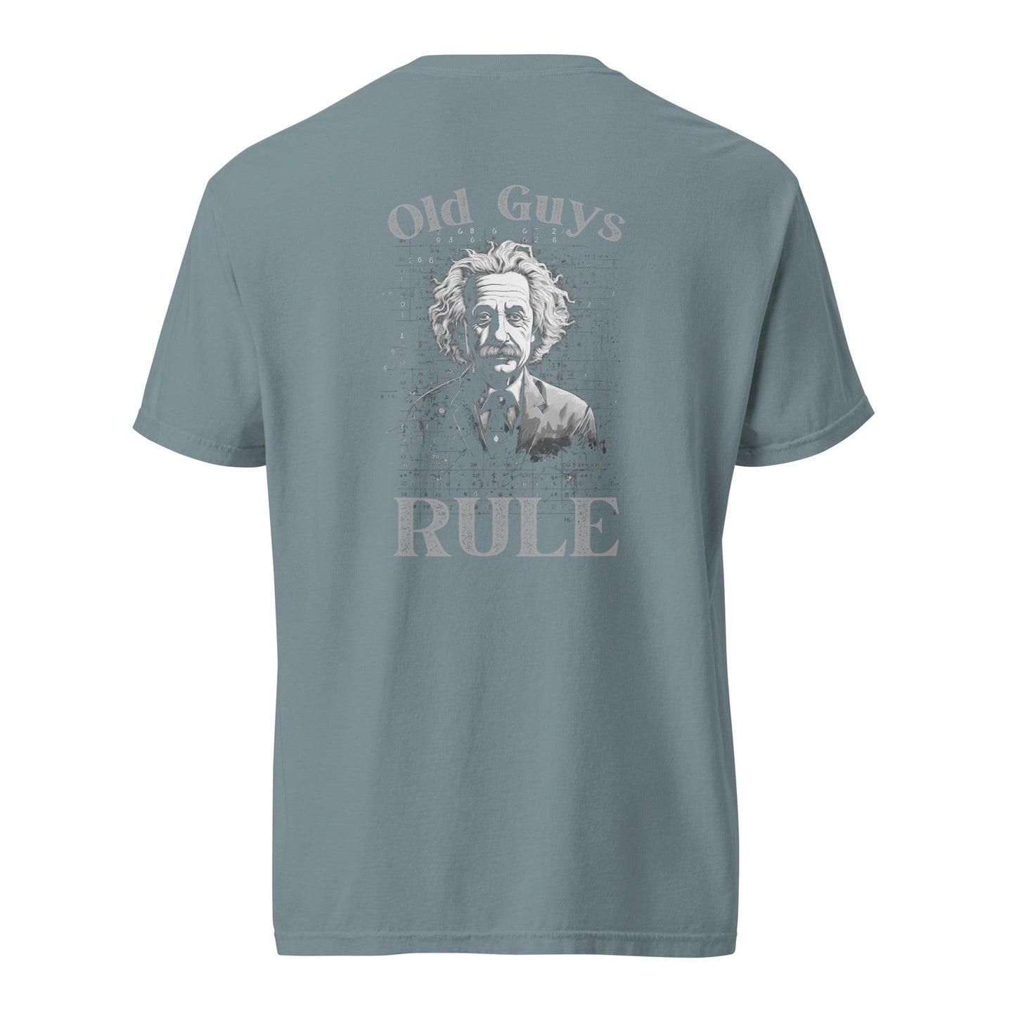 Old Guys Rule womens garment-dyed heavyweight t-shirt