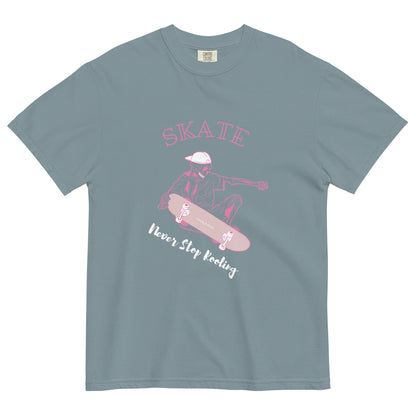 Skating Never Stop Roling Unisex garment-dyed heavyweight t-shirt