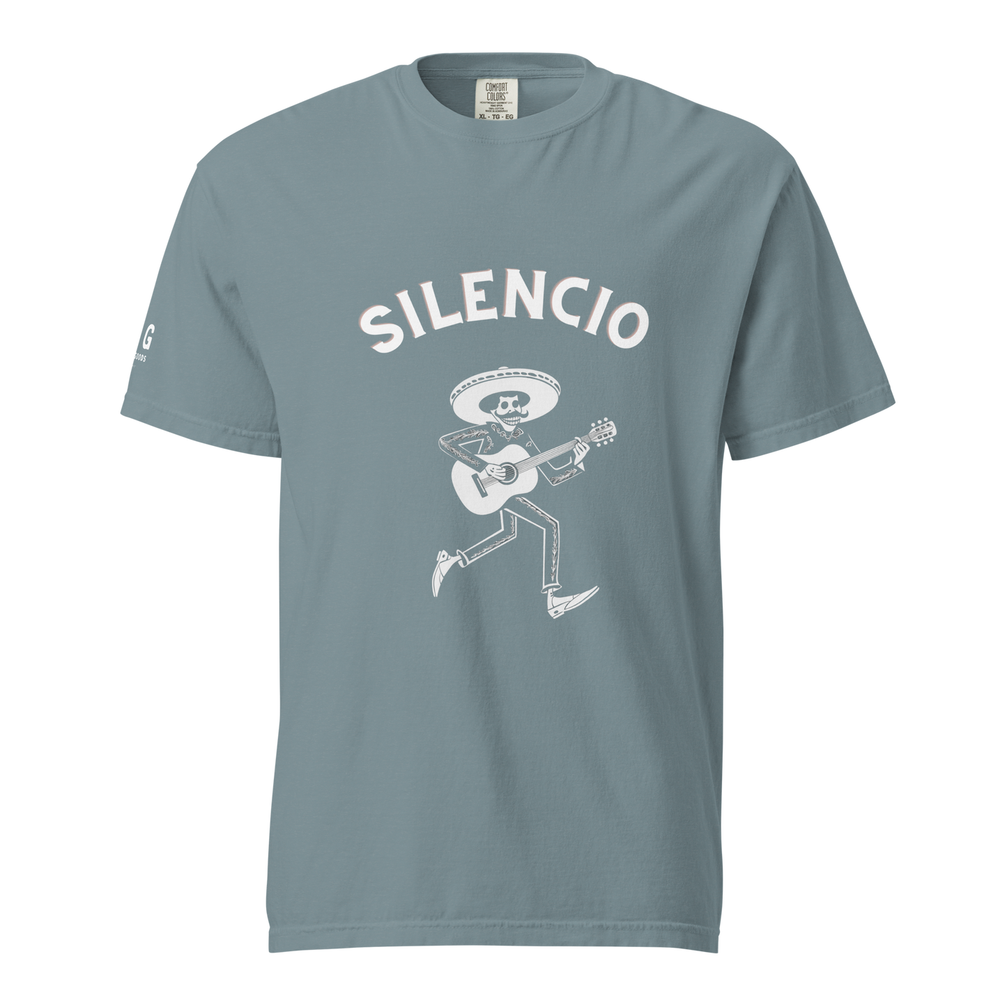 Silencio Unisex garment-dyed heavyweight t-shirt