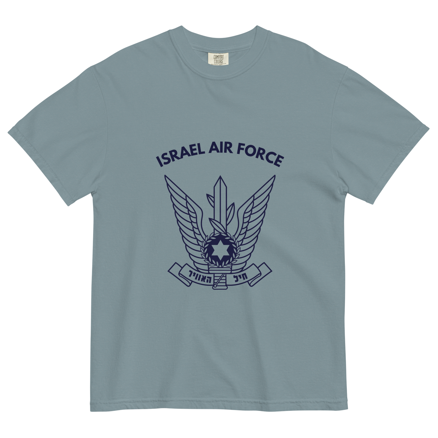 Israel Air-Force women's  garment-dyed heavyweight t-shirt