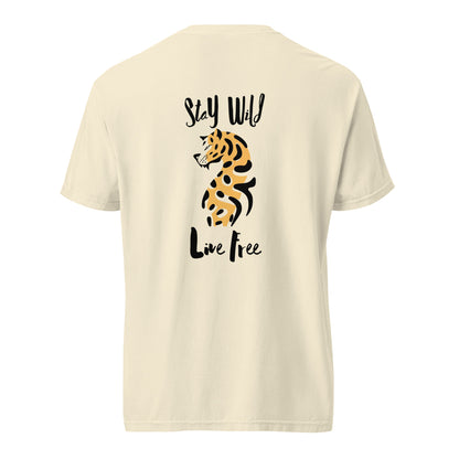 Women's Stay Wild garment-dyed heavyweight t-shirt