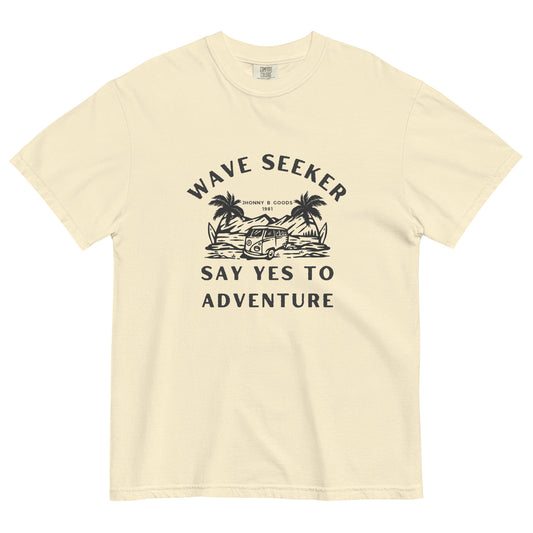 Wave Seeker Men garment-dyed heavyweight t-shirt