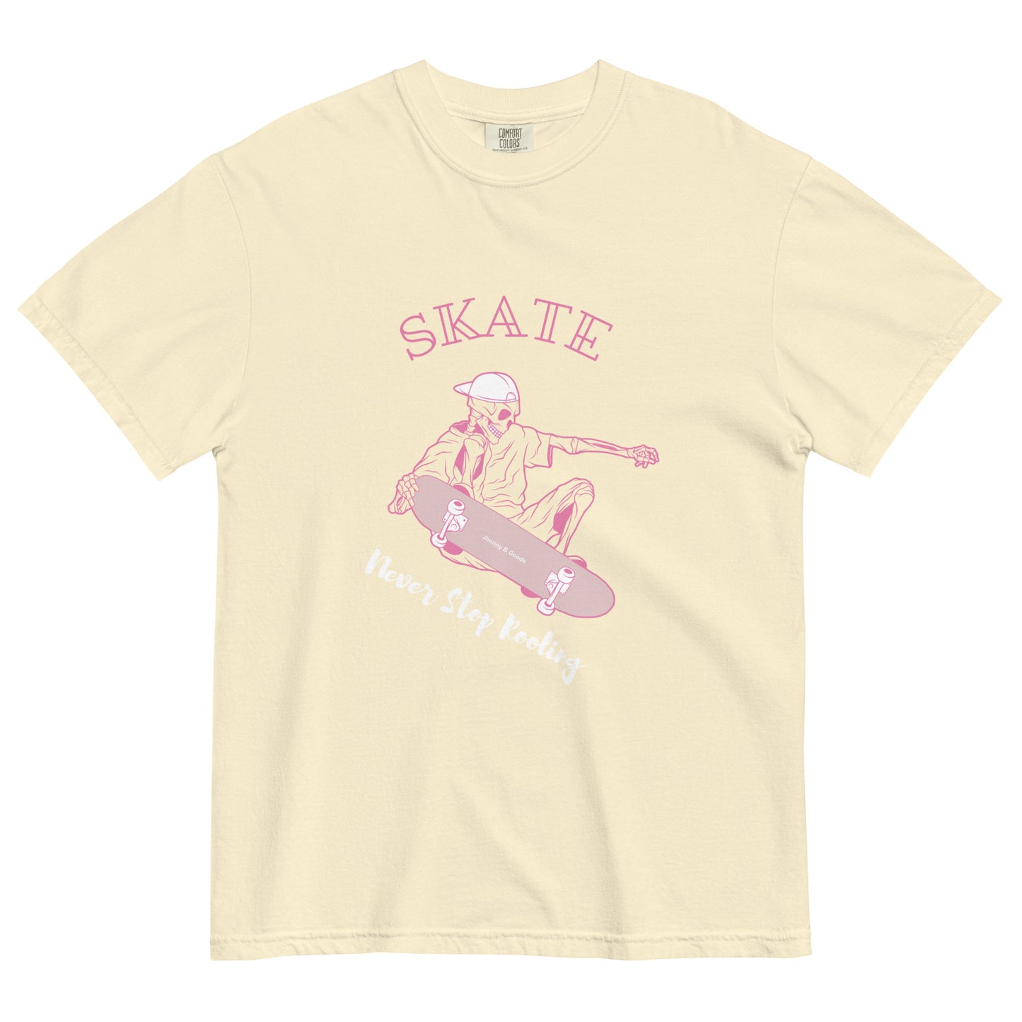 Skating Never Stop Roling Unisex garment-dyed heavyweight t-shirt