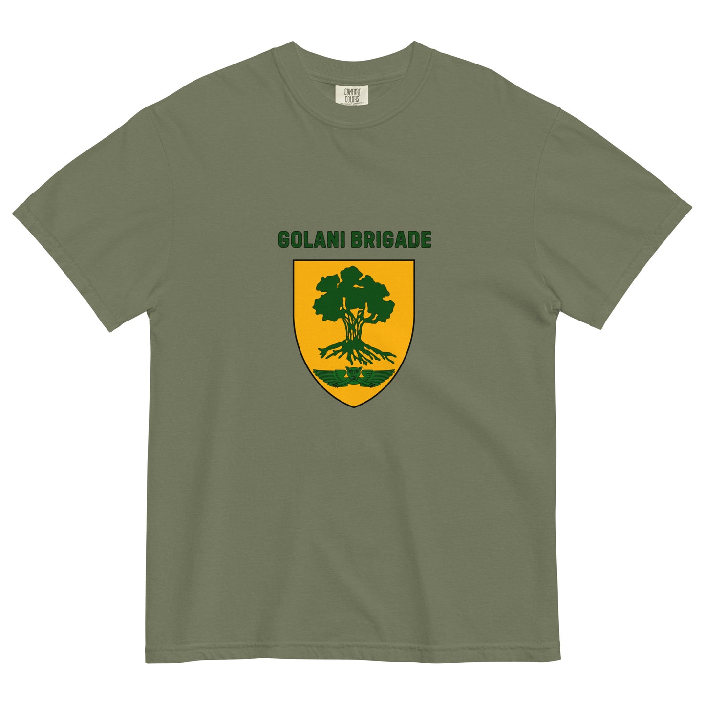 Golani Brigade men's garment-dyed heavyweight t-shirt