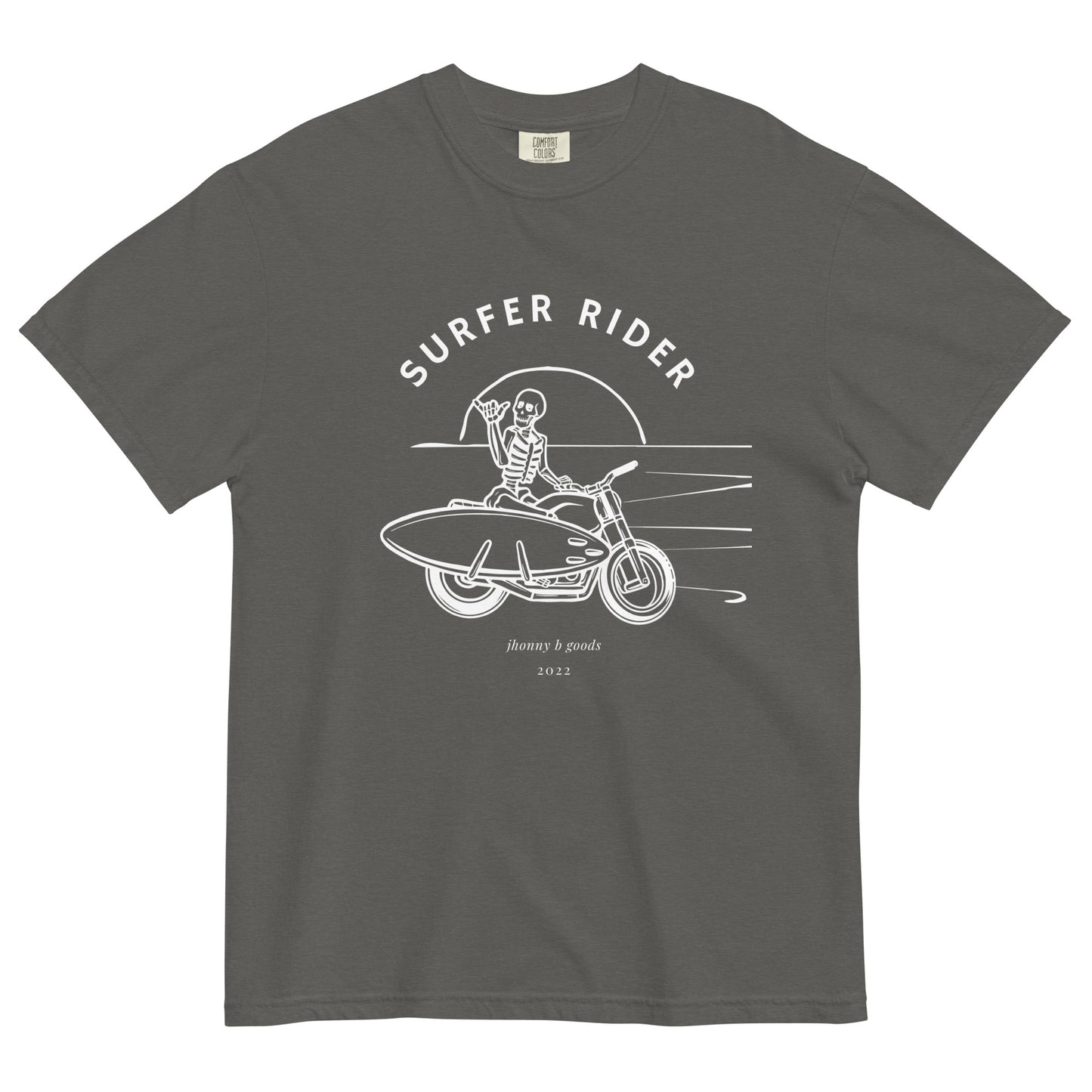 Surfer Rider men garment-dyed heavyweight t-shirt