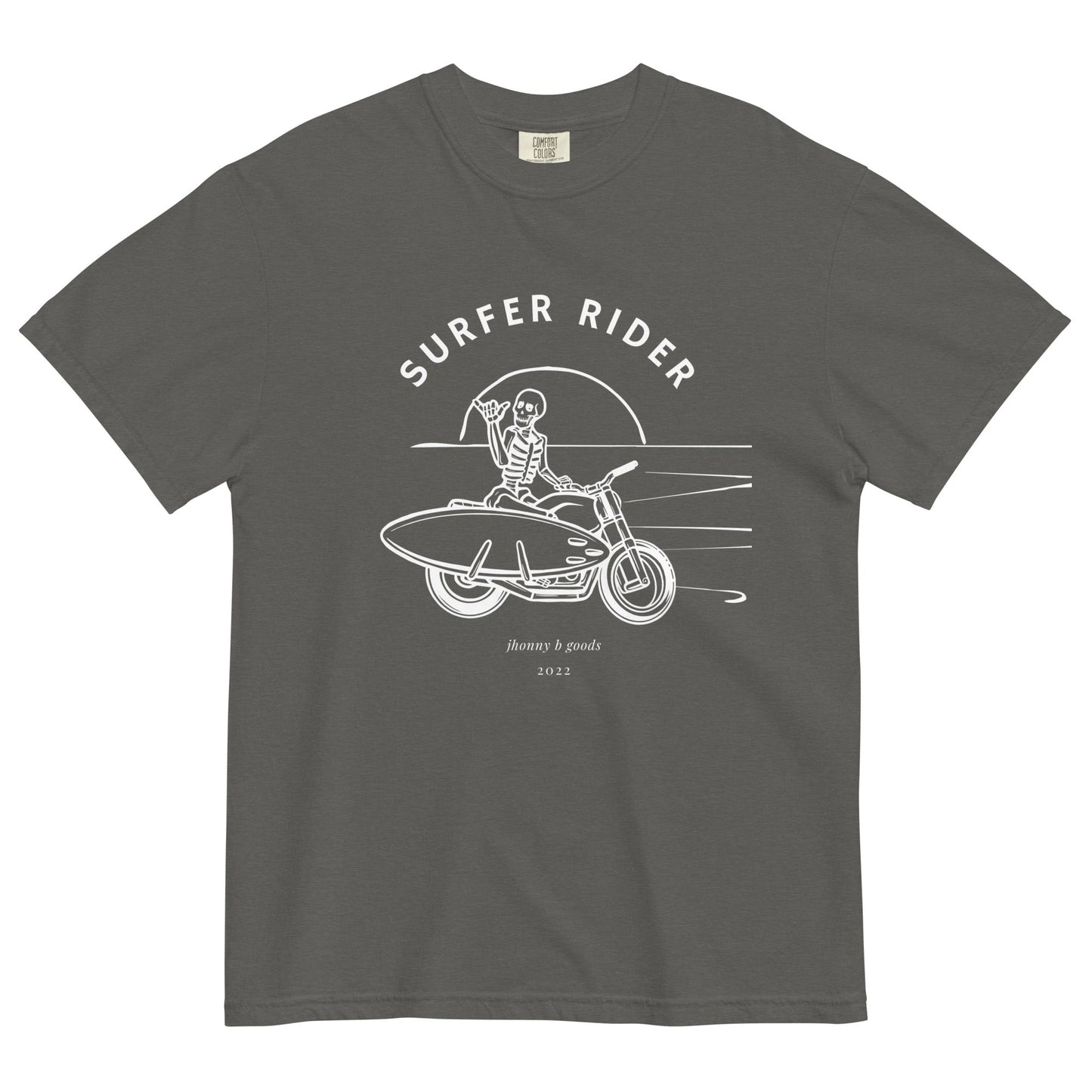 Surfer Rider women's garment-dyed heavyweight t-shirt