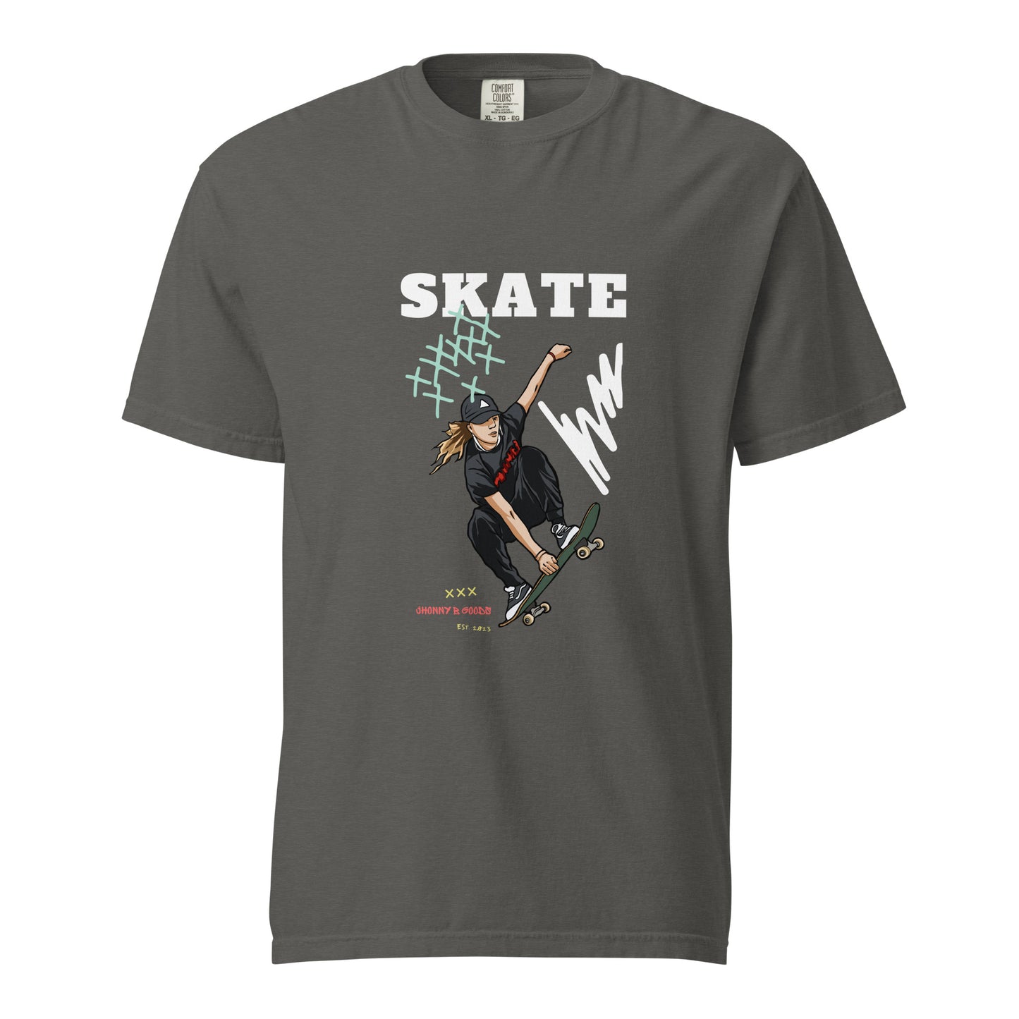 Skate Women's garment-dyed heavyweight t-shirt