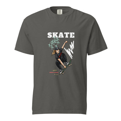 Skate Women's garment-dyed heavyweight t-shirt