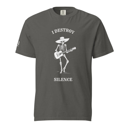 Destroy Silence women's garment-dyed heavyweight t-shirt