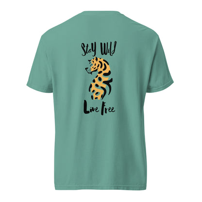 Women's Stay Wild garment-dyed heavyweight t-shirt