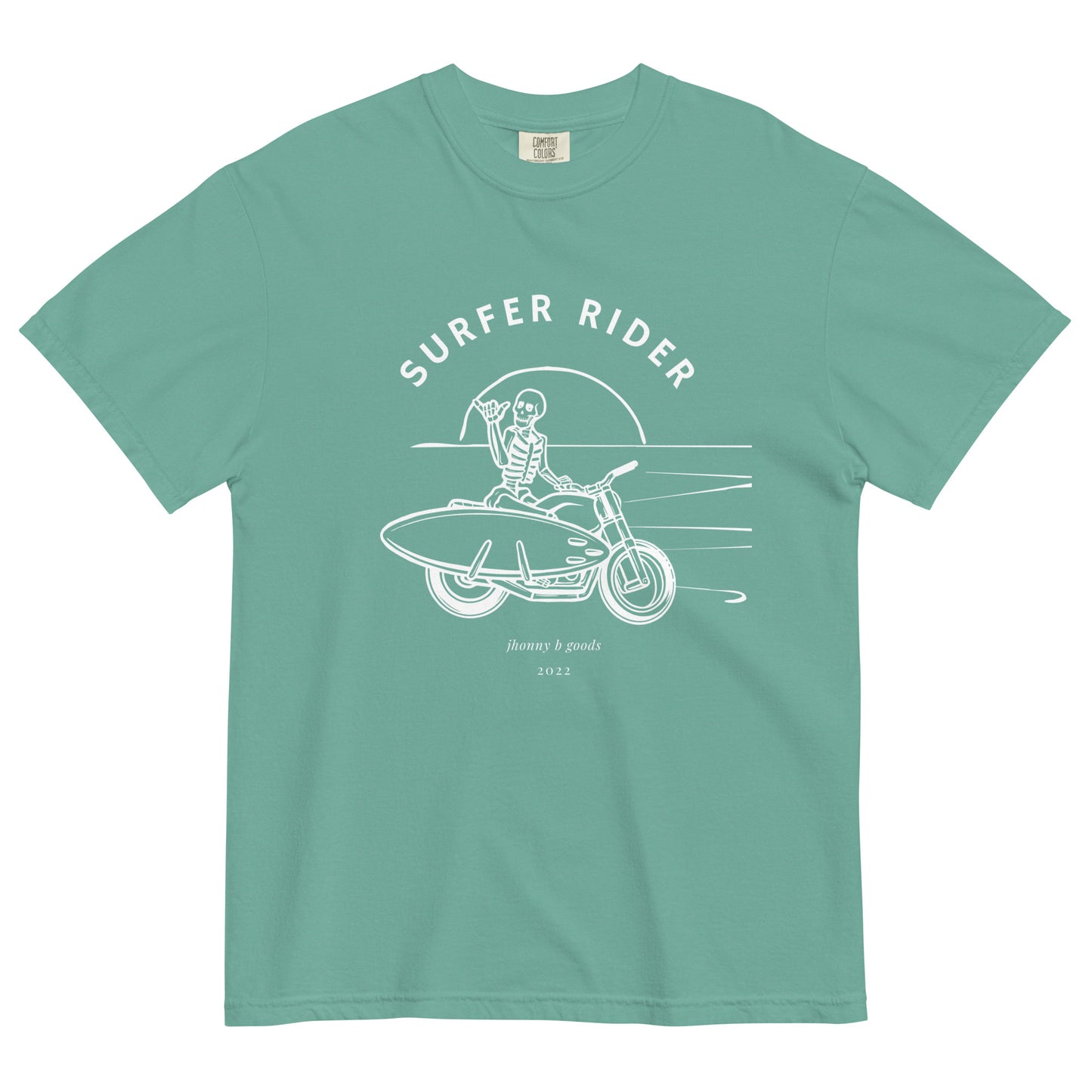 Surfer Rider men garment-dyed heavyweight t-shirt