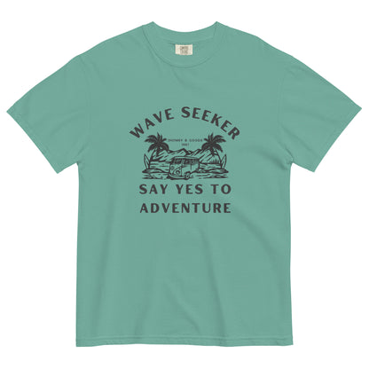 Wave Seeker Men garment-dyed heavyweight t-shirt