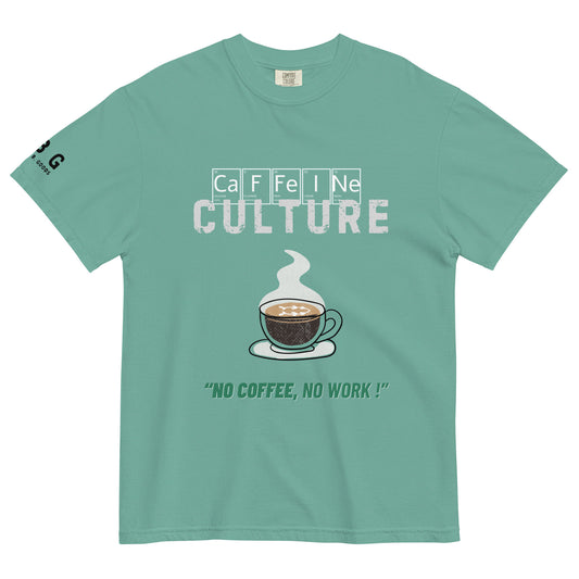 Caffeine  Culture men garment-dyed heavyweight t-shirt