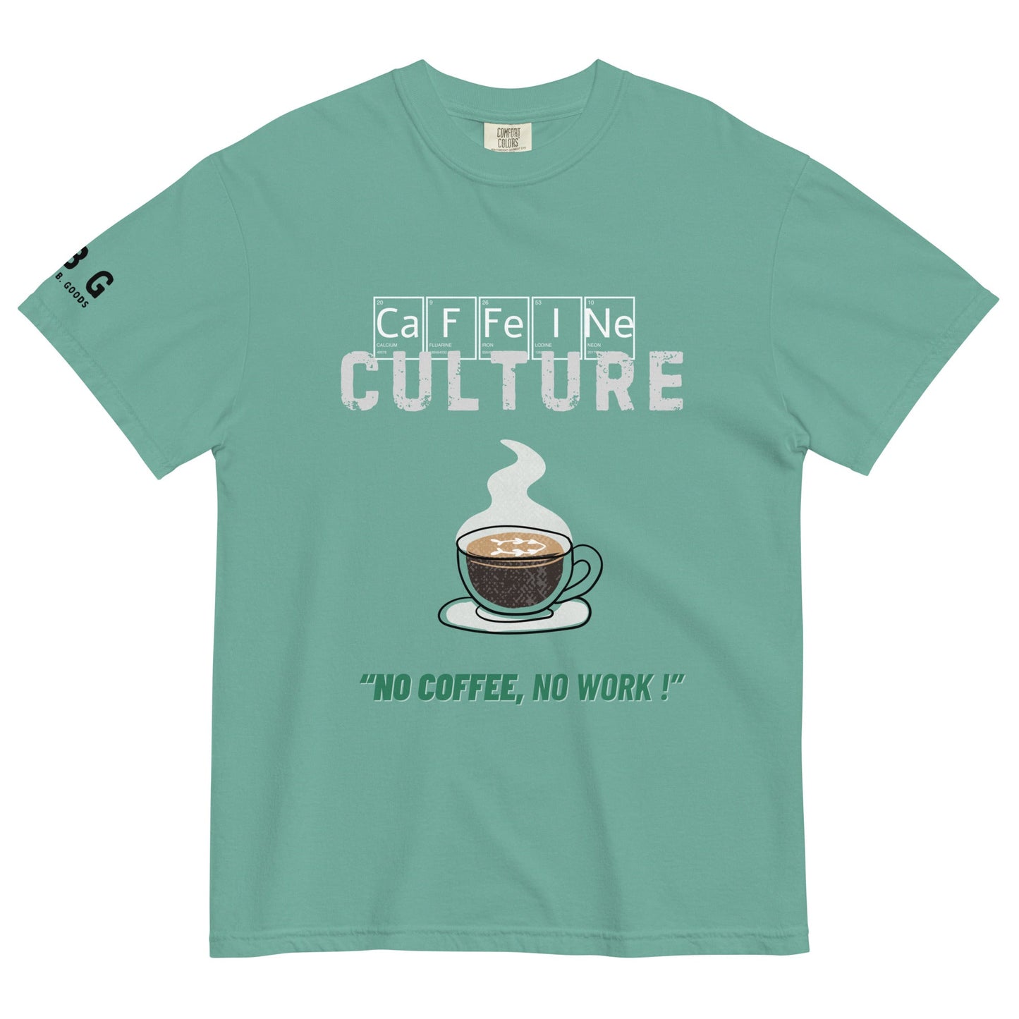 Caffeine  Culture women's garment-dyed heavyweight t-shirt