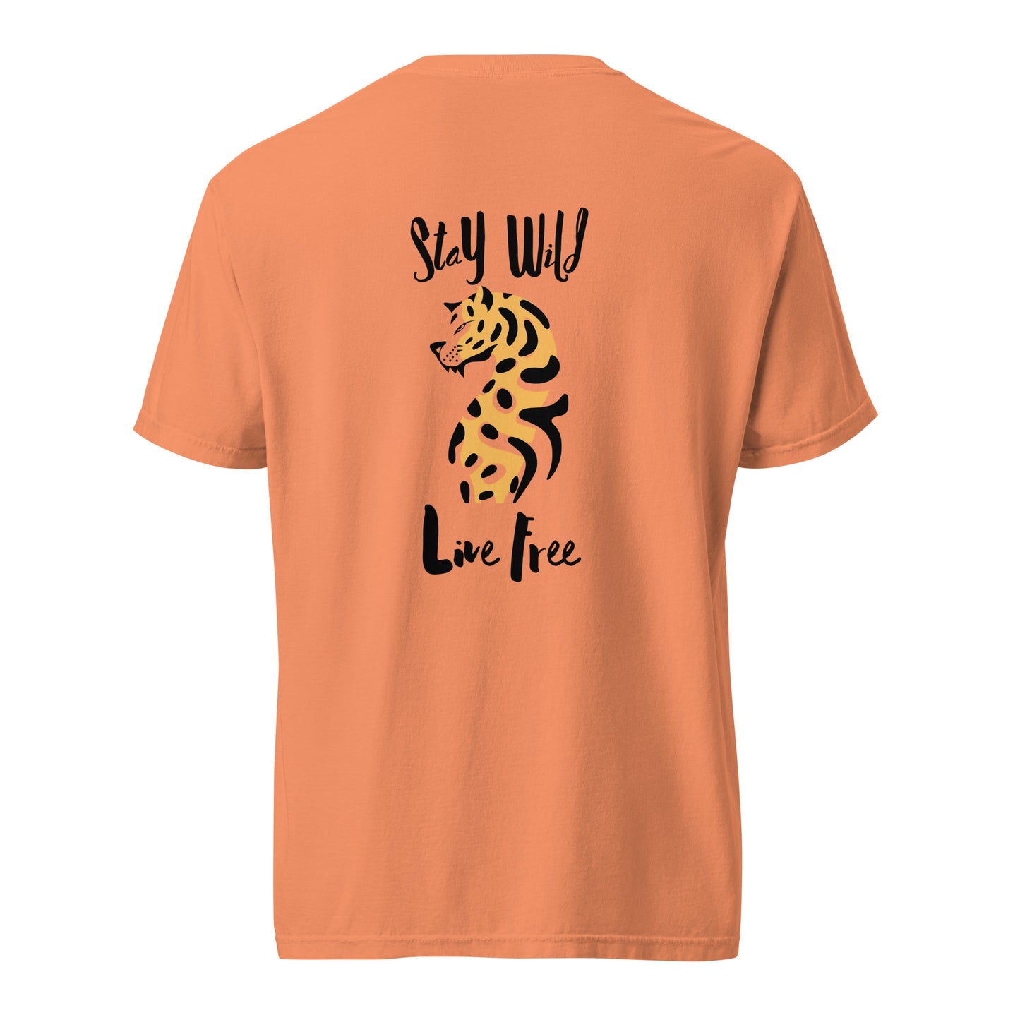 Women's Stay Wild garment-dyed heavyweight t-shirt