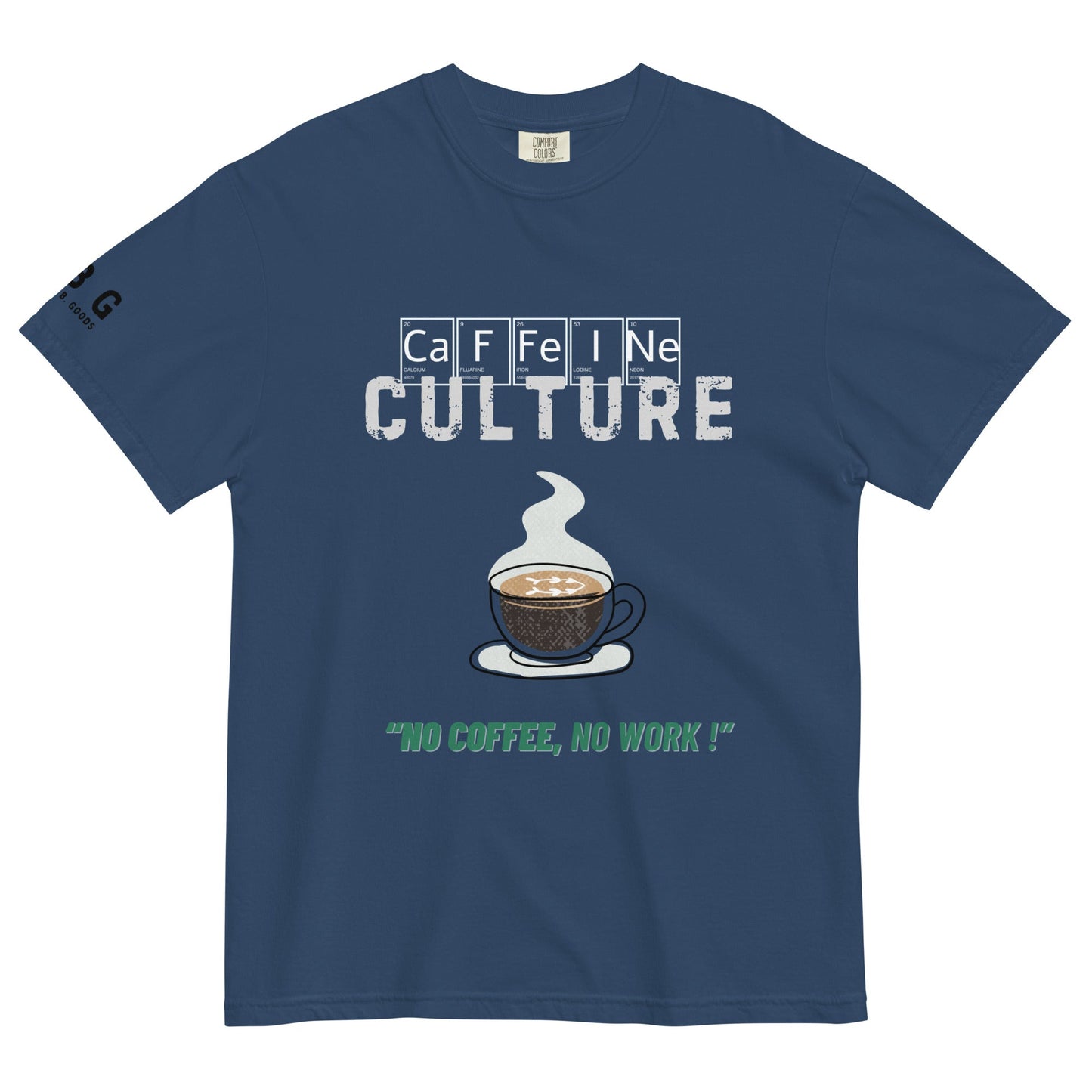 Caffeine  Culture women's garment-dyed heavyweight t-shirt