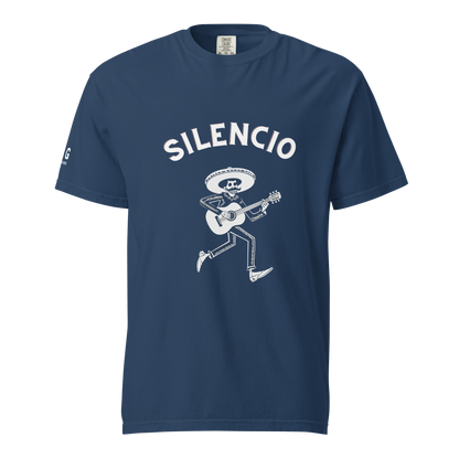 Silencio Unisex garment-dyed heavyweight t-shirt