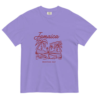 Jamaica Unisex garment-dyed heavyweight t-shirt