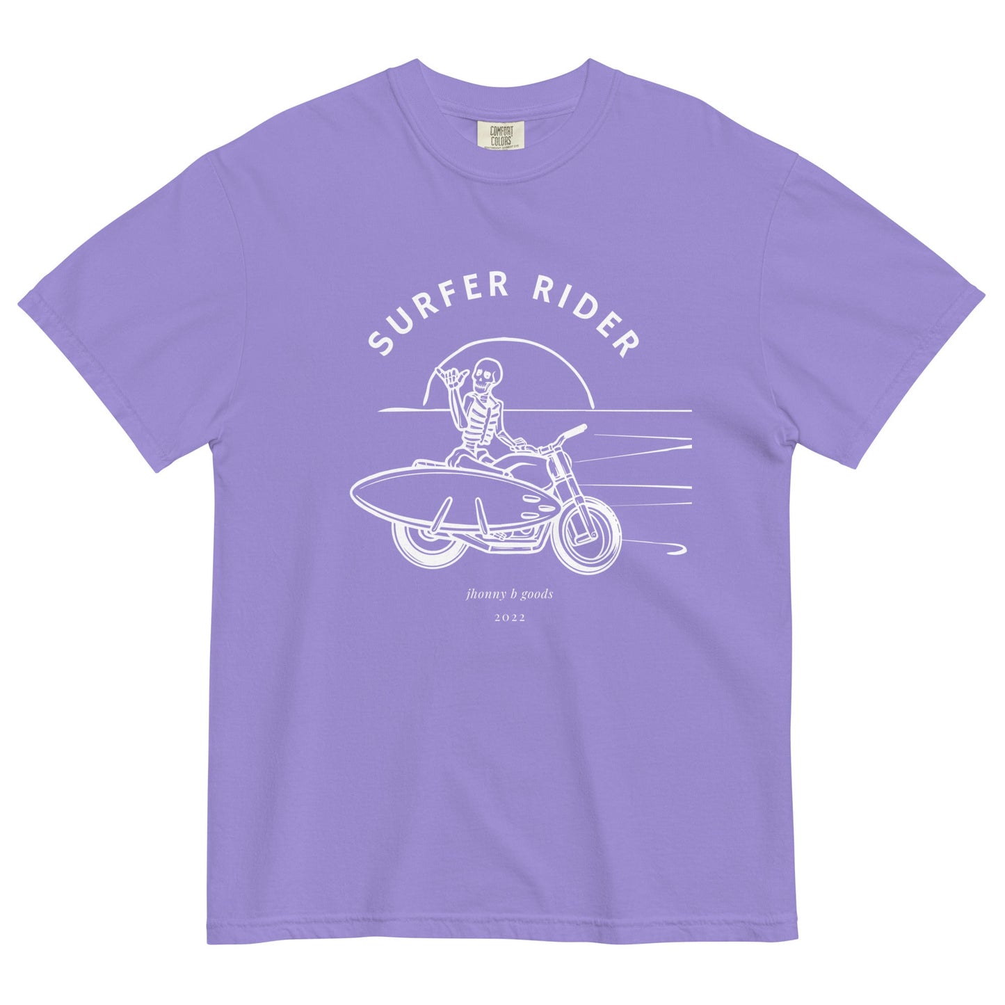 Surfer Rider women's garment-dyed heavyweight t-shirt