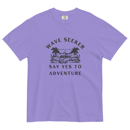 Wave Seeker women garment-dyed heavyweight t-shirt