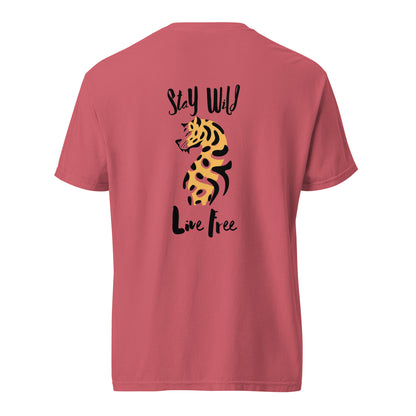 Women's Stay Wild garment-dyed heavyweight t-shirt