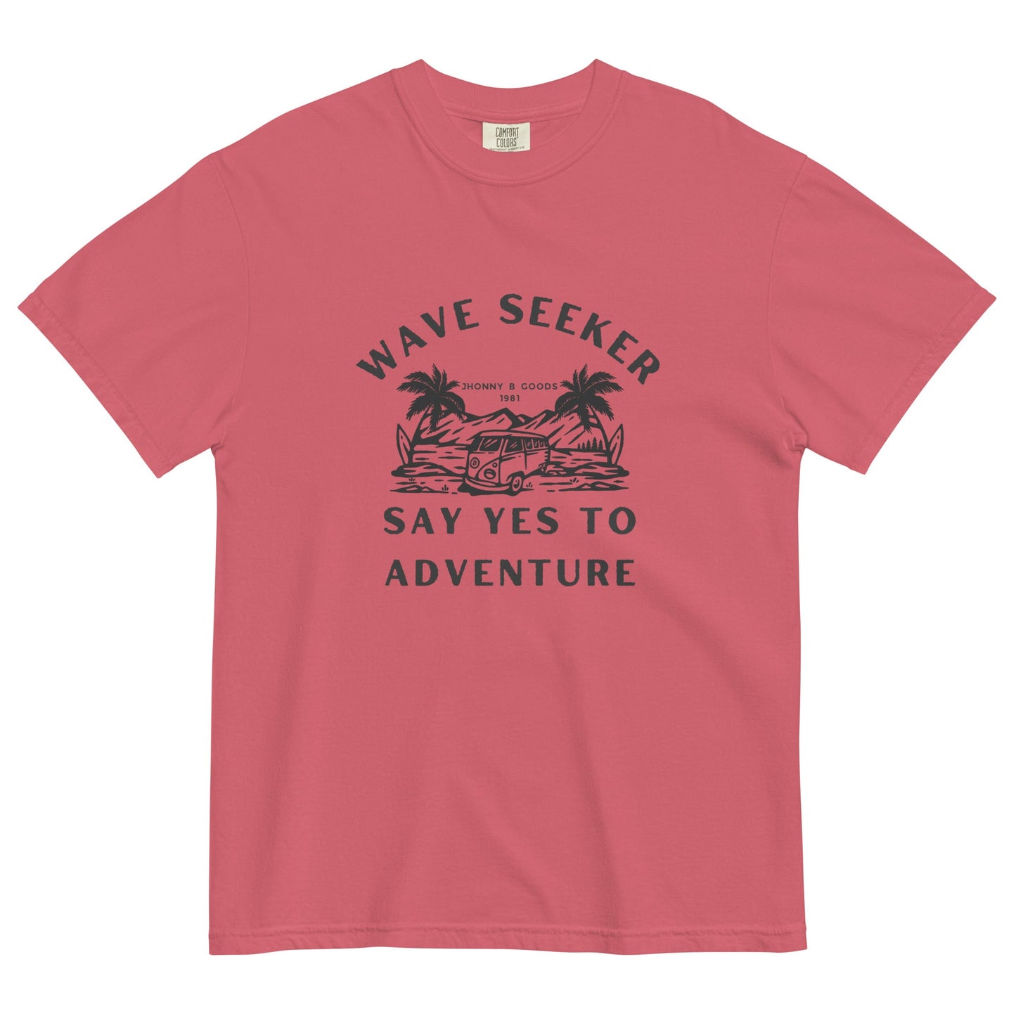 Wave Seeker women garment-dyed heavyweight t-shirt