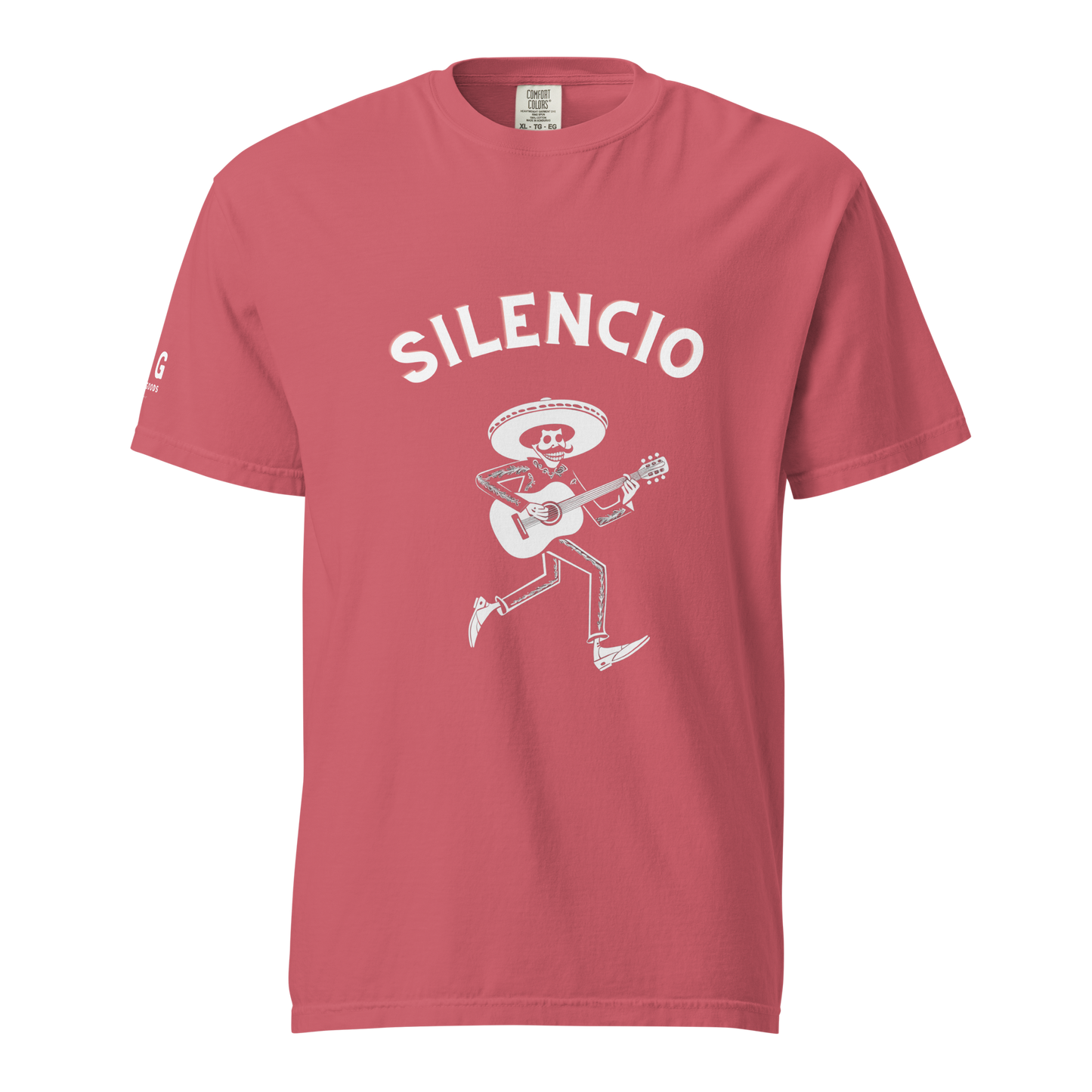 Silencio womens garment-dyed heavyweight t-shirt